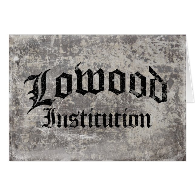Lowood Institution (Front Horizontal)