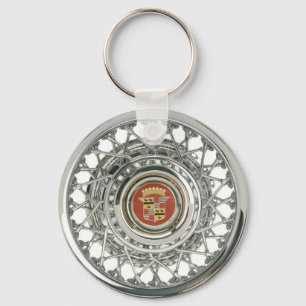 Lowrider Cadillac Low Rider Caddy Wire Wheels Key Ring