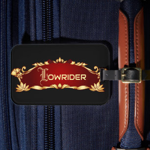 LowRider Car Floor Mat Luggage Tag