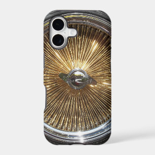 Lowrider Gold Wire Wheels Smartphone Cover