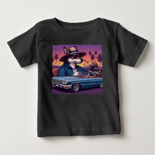 Lowrider Wolfy Baby T-Shirt