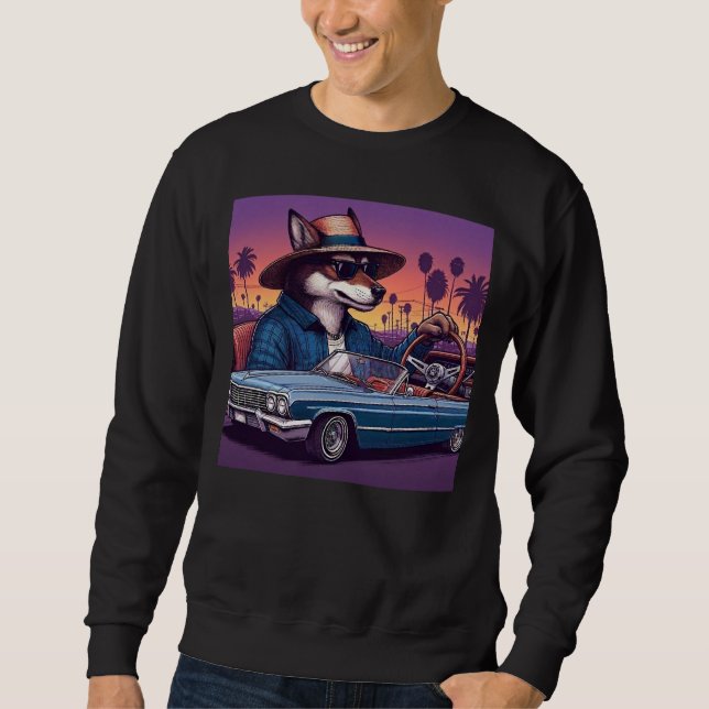Lowrider Wolfy Sweatshirt (Front)