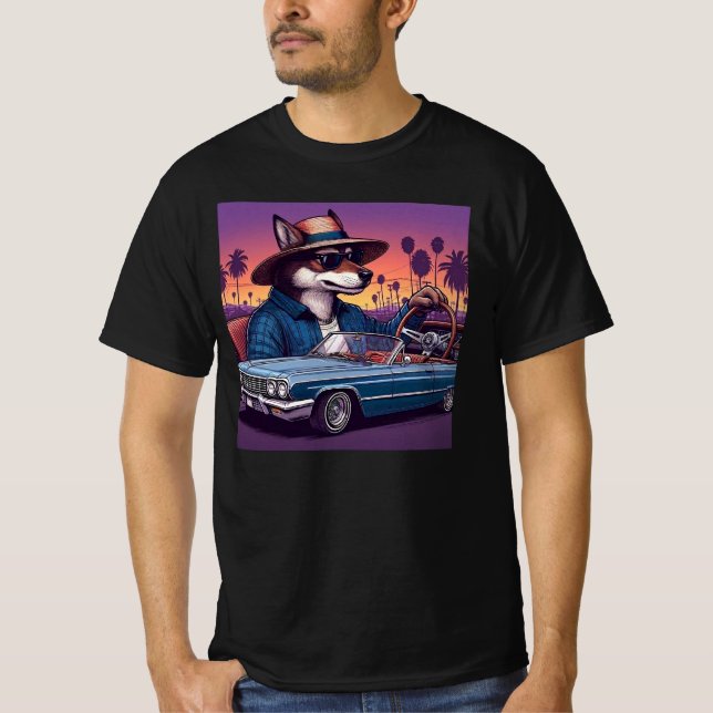 Lowrider Wolfy T-Shirt (Front)