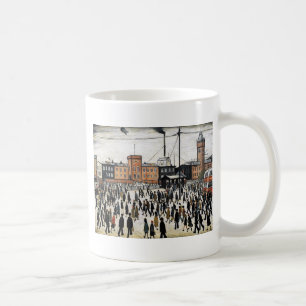 lowry going to work design coffee mug