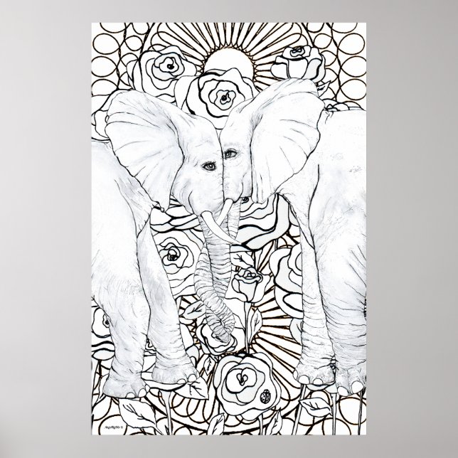 Loyal Elephants Poster (Front)