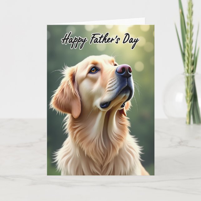 Loyal Fathers Day Friend Card (Front)