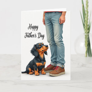 Loyal Fathers Day Pet Friend Card