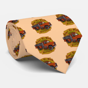 Loyal  Firetruck Firefighter tie