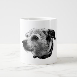 Loyal Gaze Terrier Mix Coffee Mug
