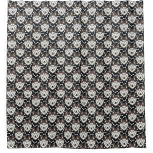Loyal Siberian Husky Arctic Sled Dog Pet Puppy Shower Curtain