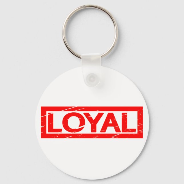 Loyal Stamp Key Ring (Front)