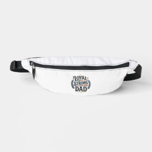 Loyal Strong Dad Vintage Engraving Shirt Design_1 Bum Bags