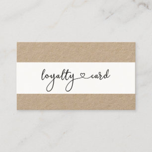 Loyalty 10 Nails Lashes Business Card Visitenkarte