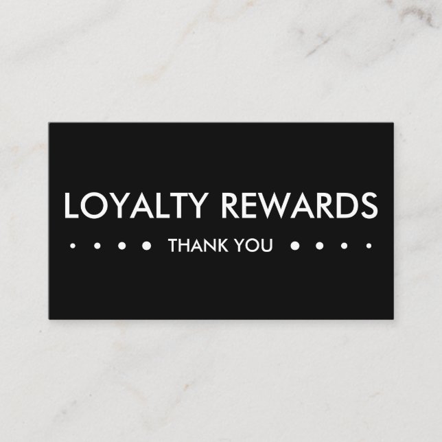 LOYALTY 4dots Card (Front)