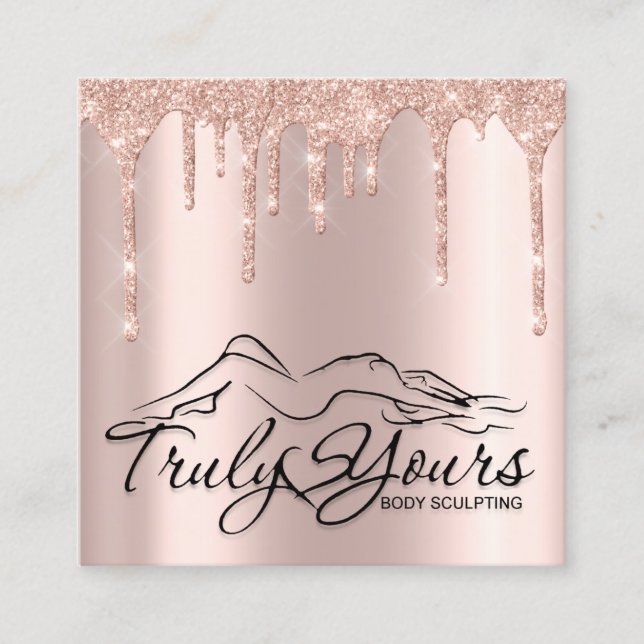 Loyalty Card 6 Punch Aftercare Body Sclupting Logo (Front)