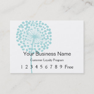 Loyalty Card :: Blue Dandelion