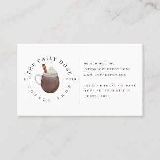 Loyalty card for coffee shop Business Card