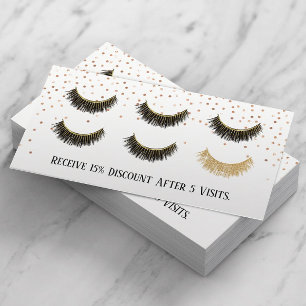 Loyalty Card   Lashes Makeup Artist Eyelash