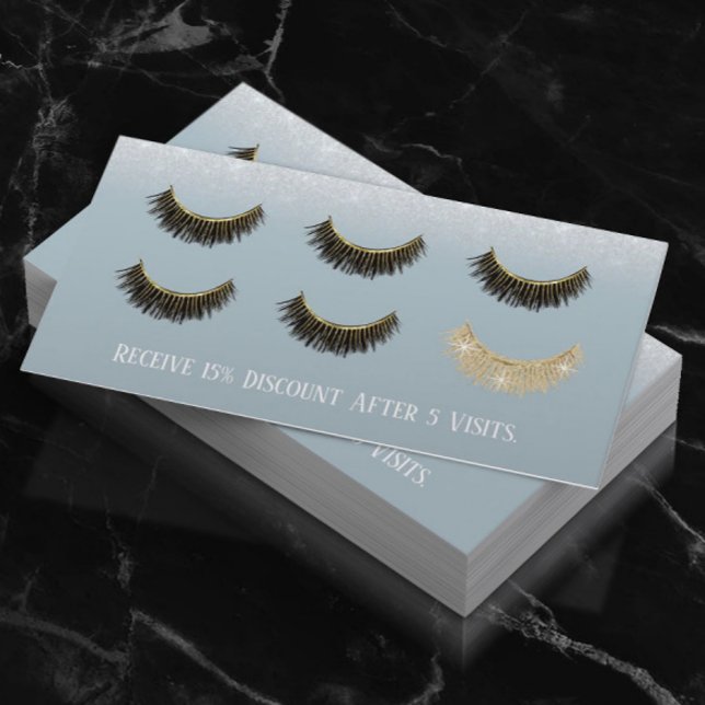 Loyalty Card | Lashes Makeup Artist Eyelash (Creator Uploaded)
