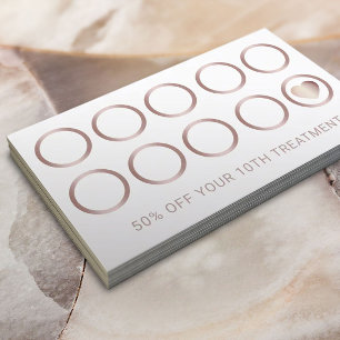 Loyalty Card   Lashes Nail Salon Makeup Artist