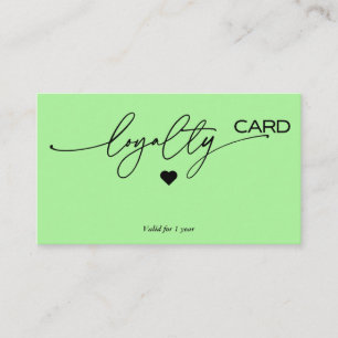 Loyalty Card Strategy for Customer Retention