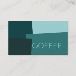 Loyalty Coffee Punch Modern Retro Colour #17 Card