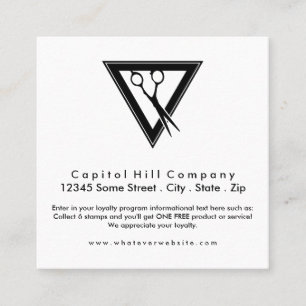 loyalty hair scissors square