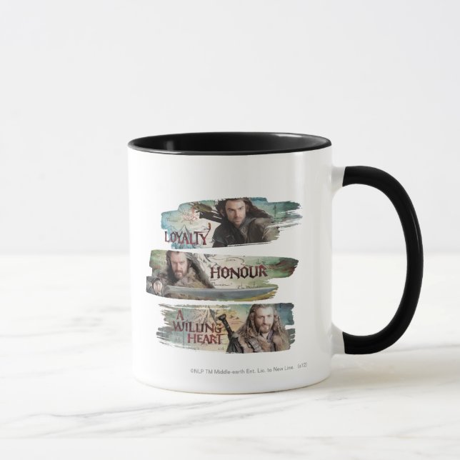 Loyalty, Honor, A Willing Heart Mug (Right)