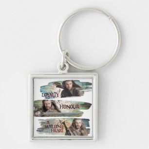 Loyalty, Honour, A Willing Heart Key Ring