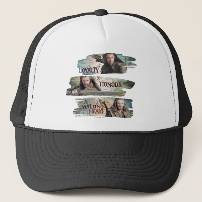 Loyalty, Honour, A Willing Heart Trucker Hat (Front)