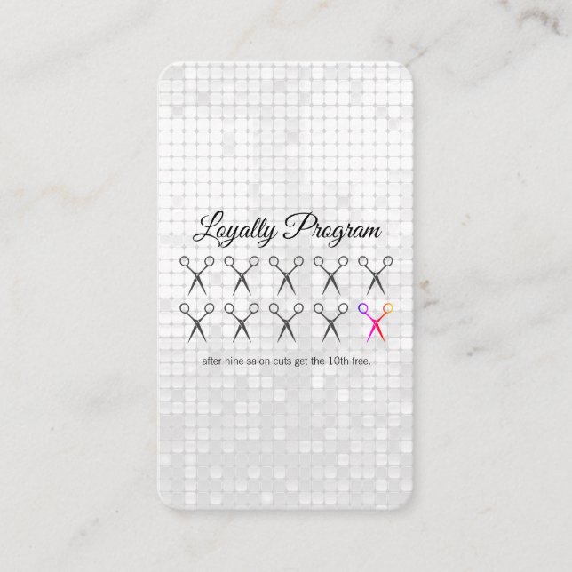Loyalty Program / Sequin / Stylist Card (Front)
