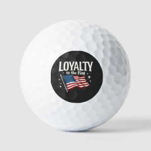 Loyalty to the Flag USA for Veteran's Day Golf Balls