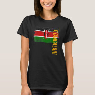 Loyangalani Kenya Flag For Kenyans Men Women Kids T-Shirt