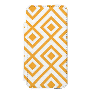 Lozenge shaped geometric pattern incipio watson™ iPhone 5 wallet case