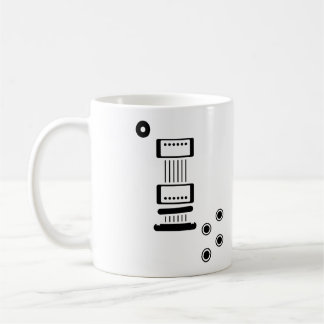 LP-style electric guitar icon Coffee Mug