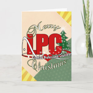 LPC CHRISTMAS  Licensed Professional Counsellor Holiday Card
