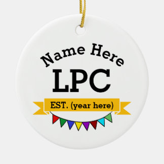 LPC Ornament Licensed Professional Counsellor Gift