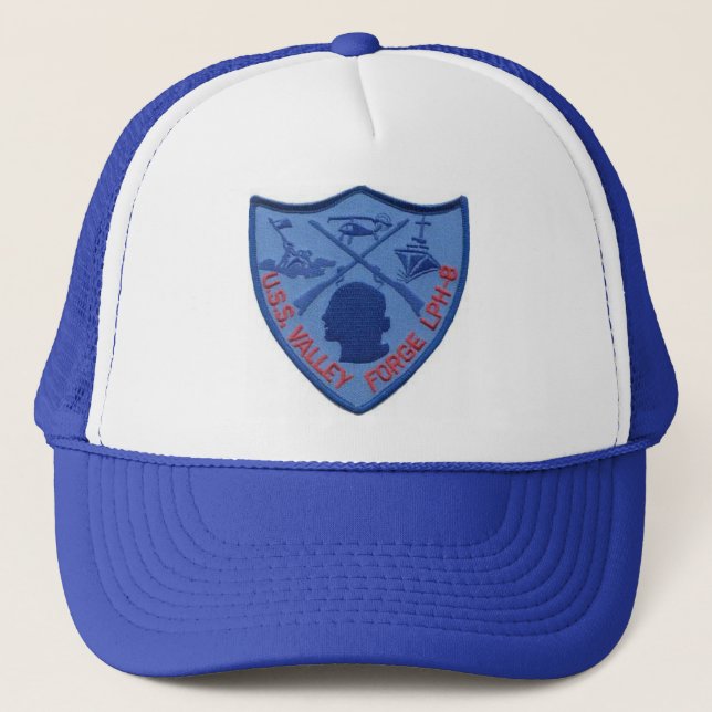 LPH8 USS Valley Forge Trucker Hat (Front)