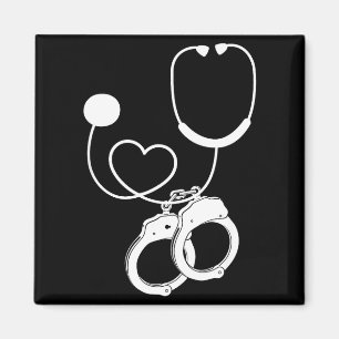 Lpn Correctional Nurse Nursing Stethoscope Officer Magnet