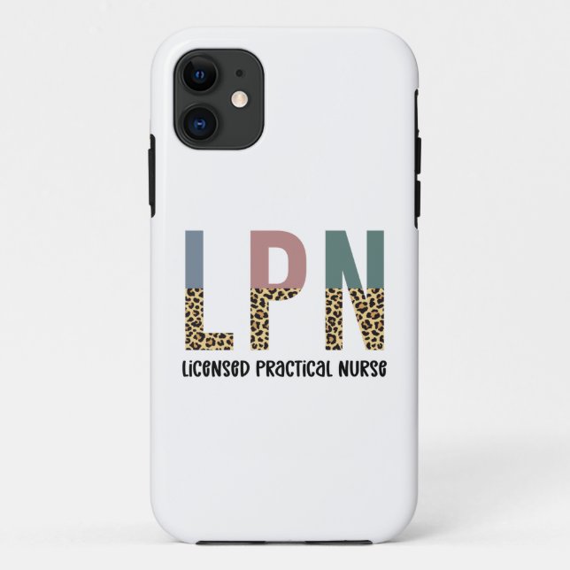 LPN Licensed Practical Nurse LPN Graduation Gift Case-Mate iPhone Case (Back)
