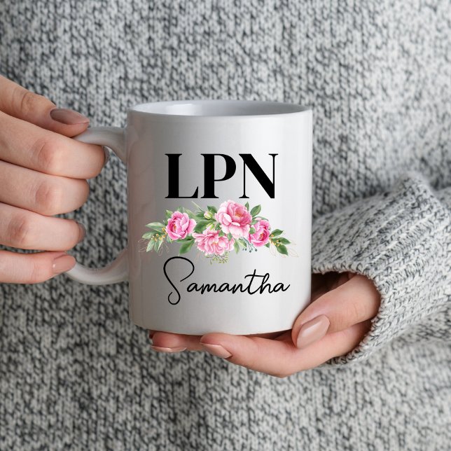 LPN Licensed Practical Nurse Women Nursing Student Mug (Creator Uploaded)