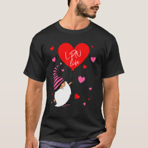 LPN Life Valentine Gnome Nurse Valentine's Day Ess T-Shirt