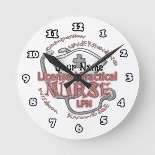 LPN Nurse Axiom Clock