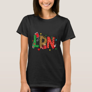 LPN Nurse Christmas Family Group Nursing T-Shirt