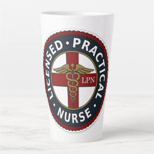 LPN Nurse Latte Mug