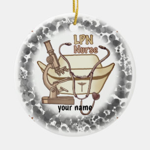 LPN nurse ornament