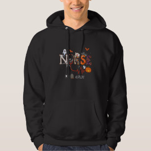 Lpn Nurse Pumpkin Halloween Licensed Practical Nur Hoodie