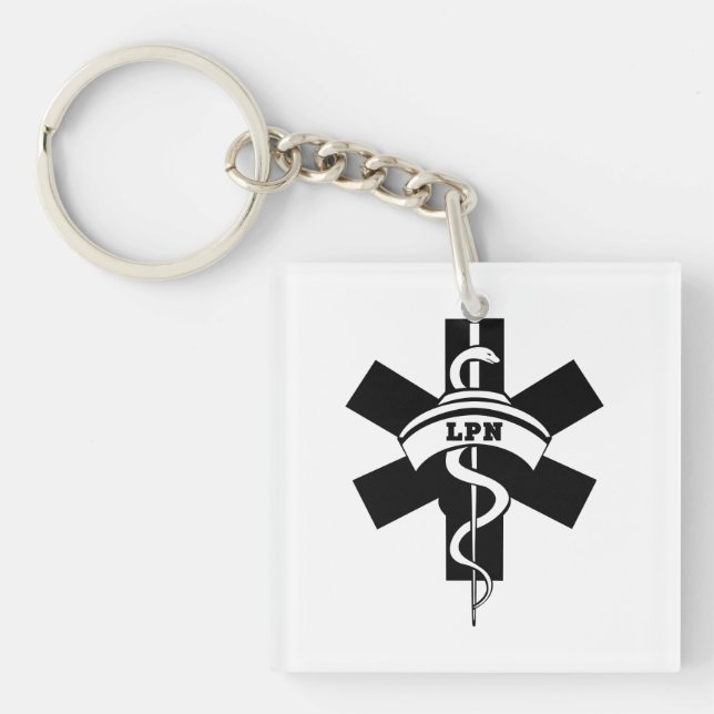 LPN Nurses Key Ring (Front)
