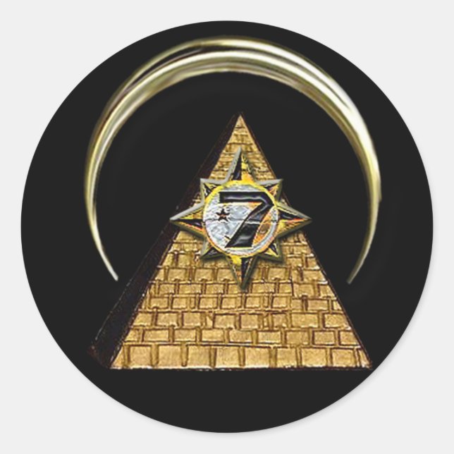 LPTFJ CLASSIC ROUND STICKER (Front)