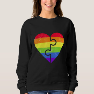 Lqbtq Flag Gay Rainbow Flag Pride Bisexual Gay Bi Sweatshirt